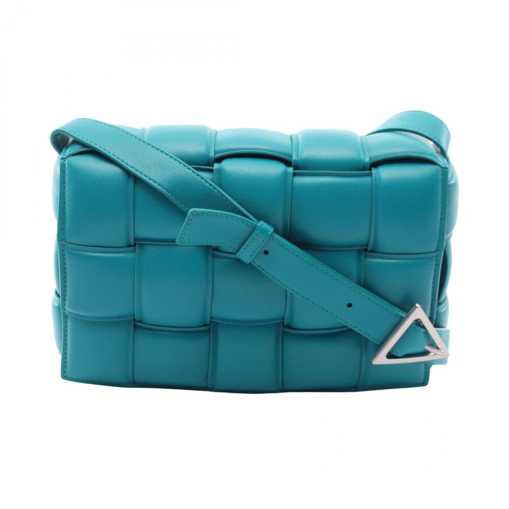 Bottega Veneta Padded Cassette Intrecciato Shoulder Bag/Handbag, Leather, Wom...